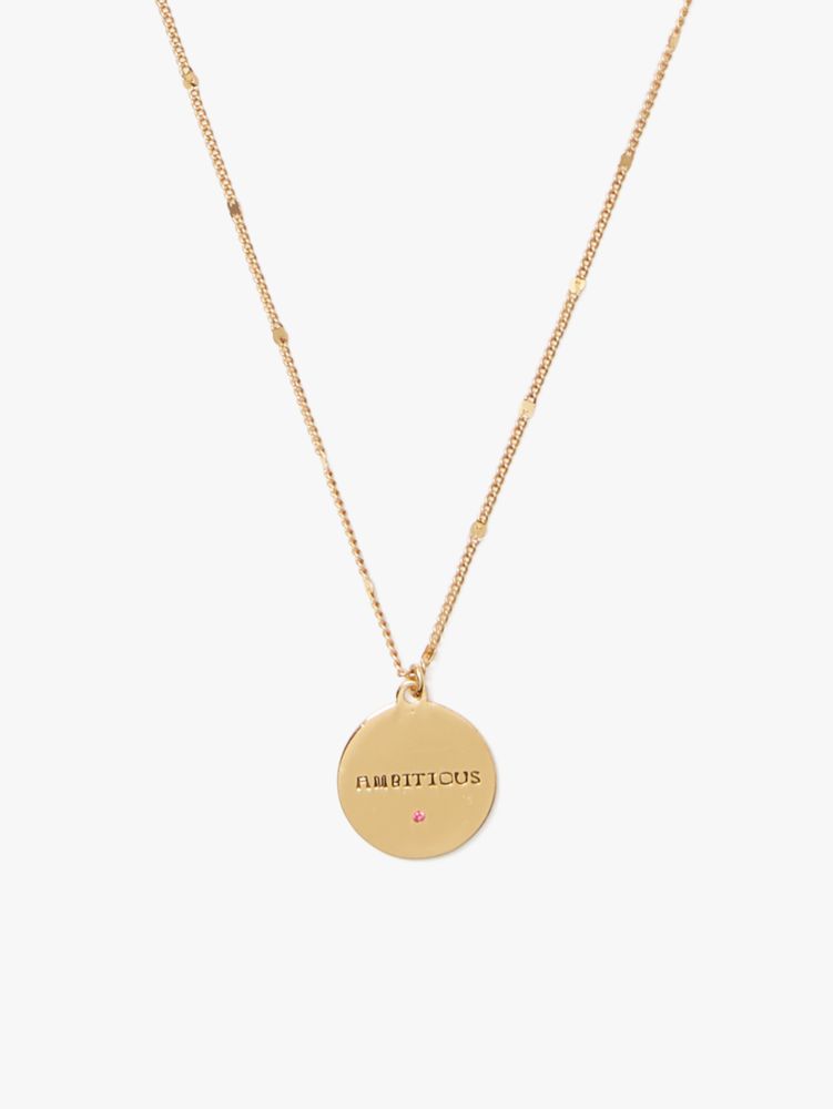 Kate spade outlet capricorn necklace