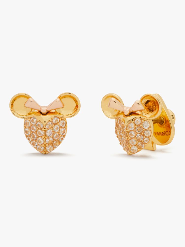 Disney X Kate Spade New York Minnie Mouse Pavé Studs, , Product