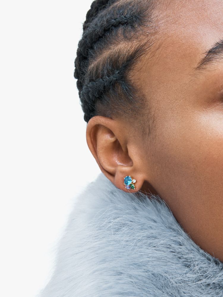 Kate Spade,little gem cluster studs,earrings,