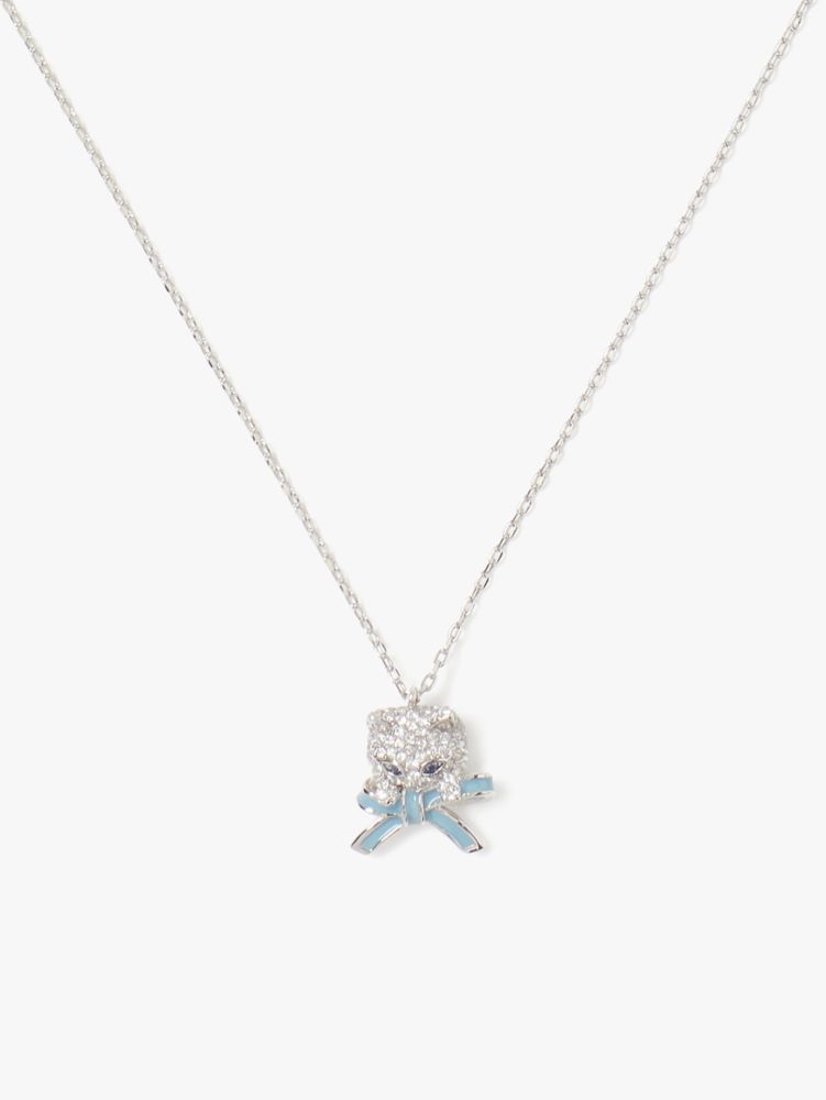 Pretty Kitty Pavé Mini Pendant, , Product