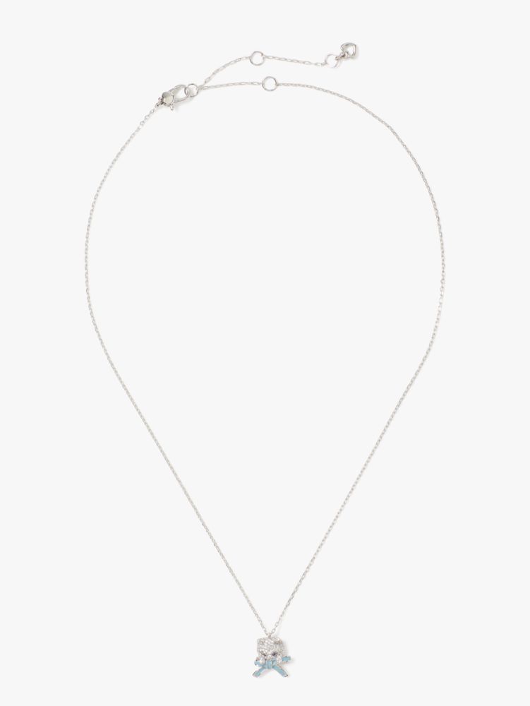 Kate Spade,Pretty Kitty Pavé Mini Pendant,