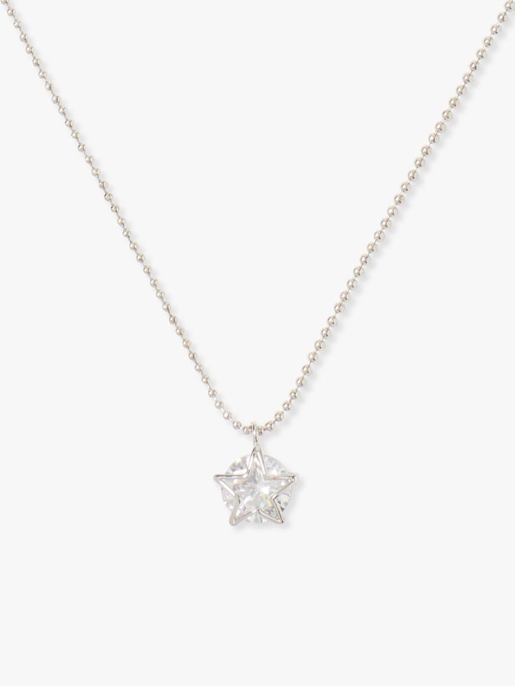 Kate Spade,something sparkly star mini pendant,necklaces,