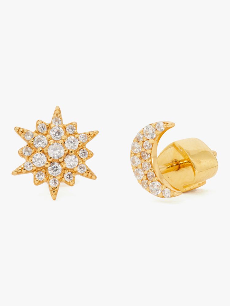 Kate Spade,Stargaze Asymmetrical Studs,