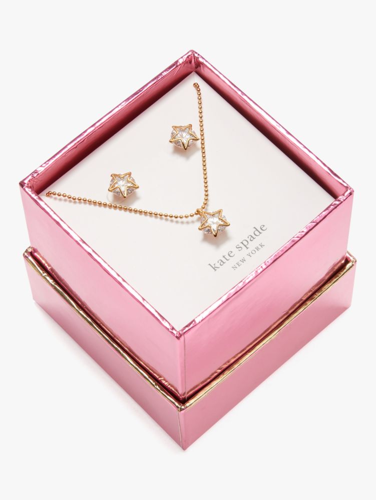 Kate spade necklace on sale and earring set