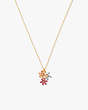 Kate Spade,first bloom cluster pendant,