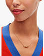 Kate Spade,with a twist necklace,