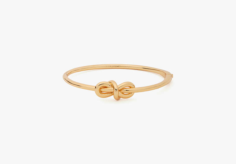 With A Twist Knot Hinged Bangle, , Product