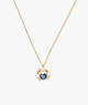 Kate Spade,sea star crab mini pendant,necklaces,Blue