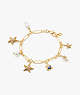 Kate Spade,sea star charm bracelet,bracelets,Cream Multi