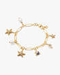Kate Spade,sea star charm bracelet,bracelets,