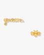 Love You, Mom Queen Bee Asymmetrical Studs, , Product
