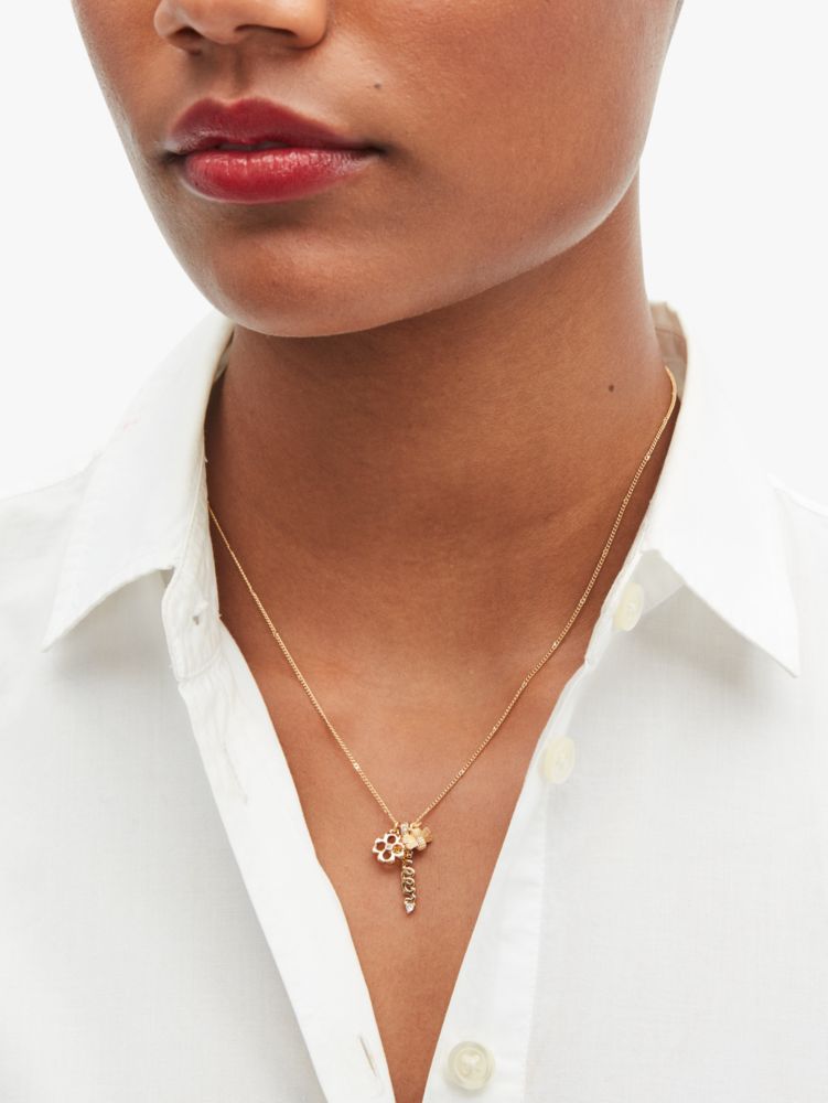 Bee necklace kate on sale spade