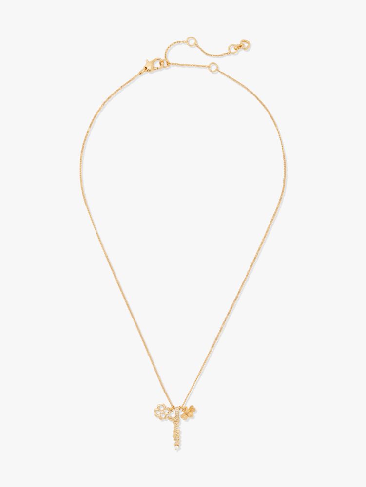 Kate spade queen bee necklace sale