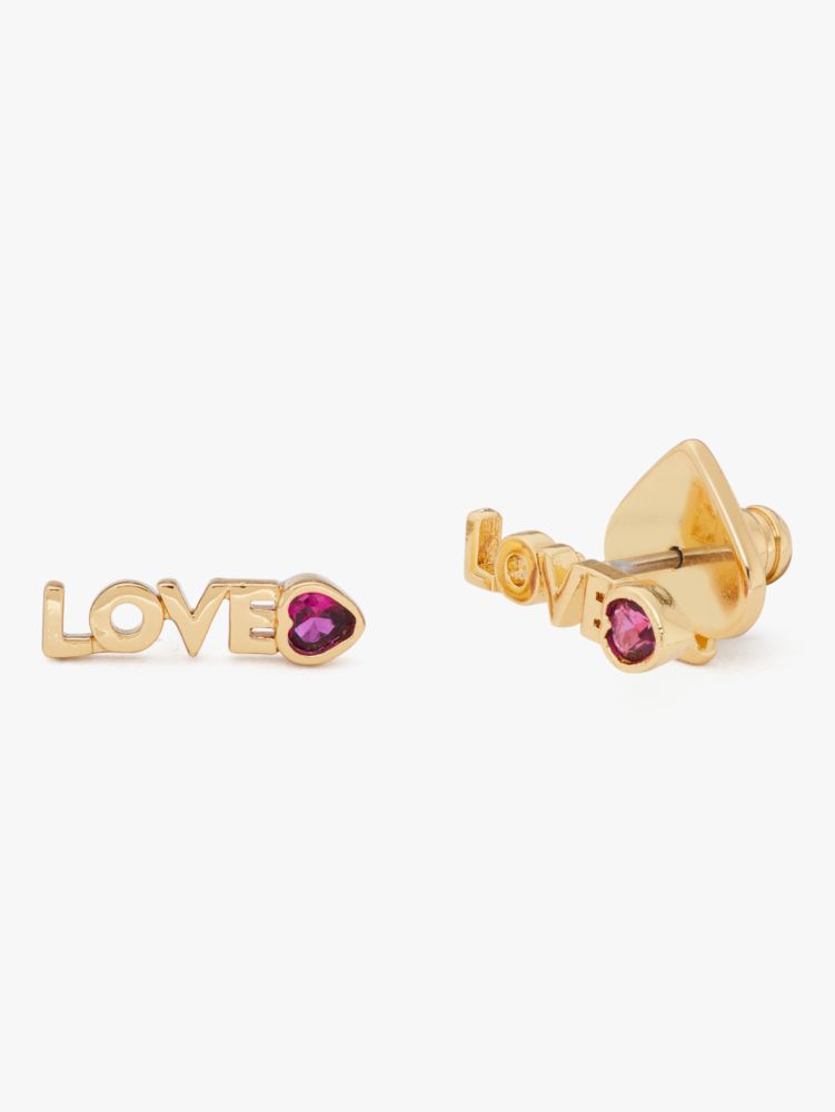 Kate Spade,Love Mini Studs,