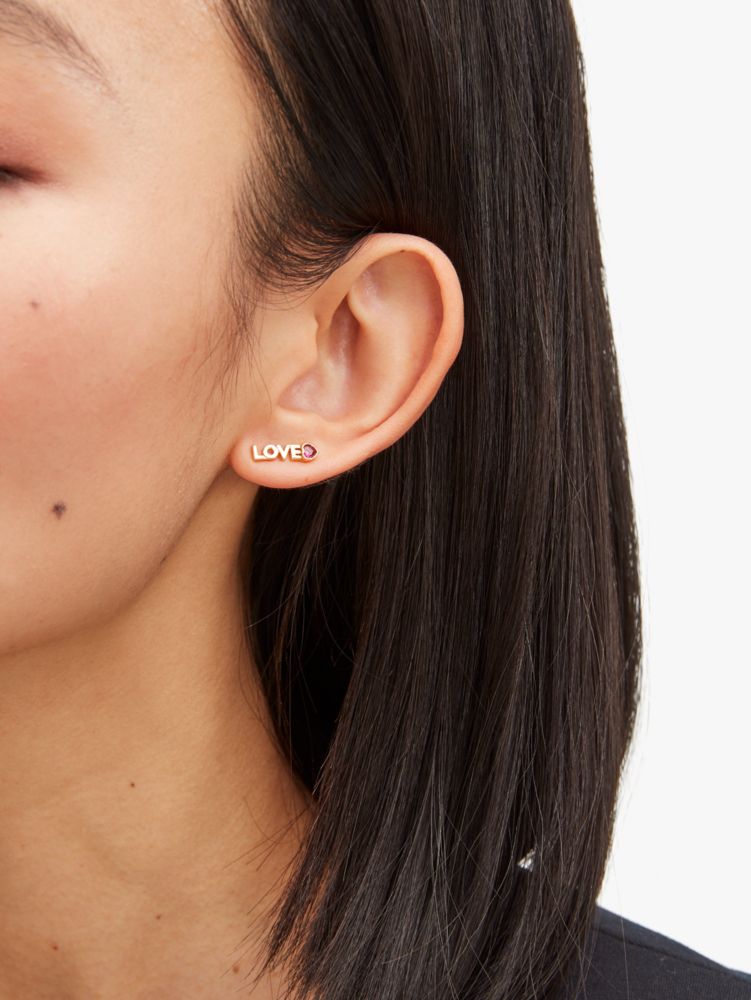 Kate Spade,Love Mini Studs,