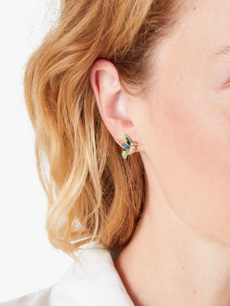 Kate spade parrot deals earrings