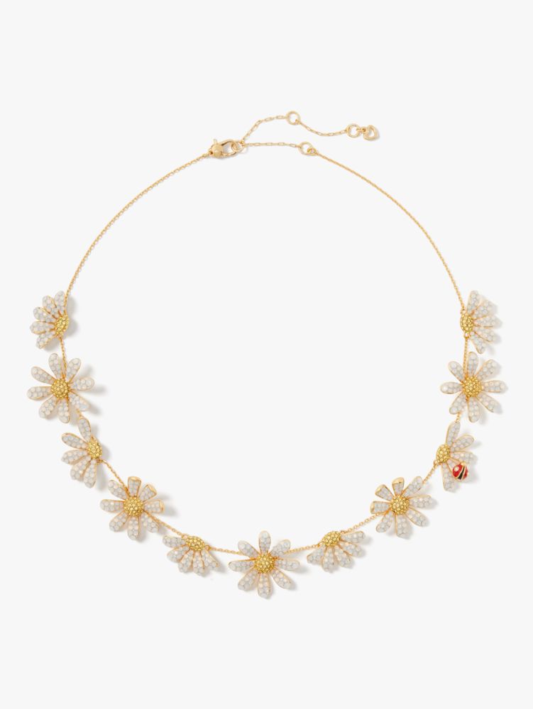 Dazzling Daisy Statement Necklace Kate Spade UK