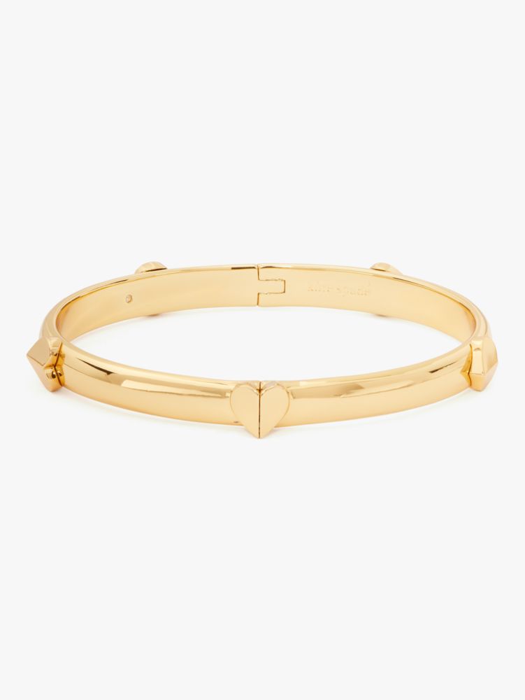 Heartful Hinged Bangle | Kate Spade New York