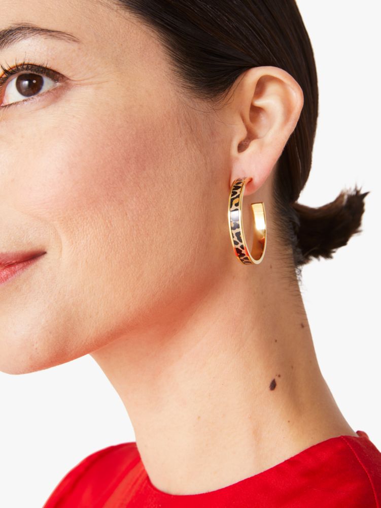 Kate Spade,Heritage Spade Flower Hoops,earrings,