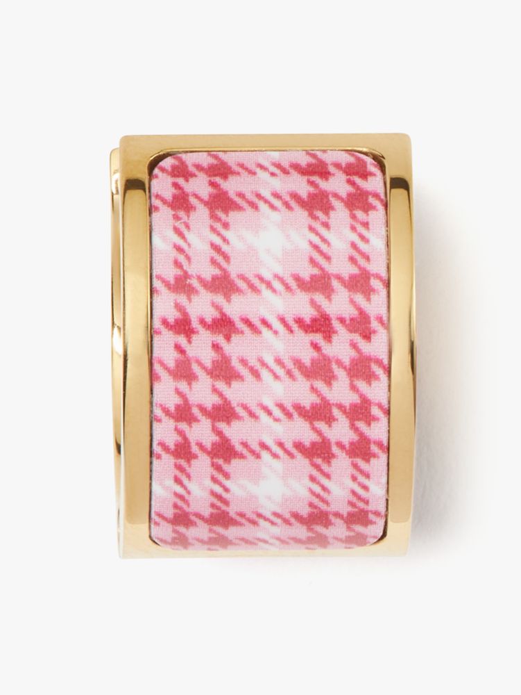 Kate Spade,Heritage Spade Flower Huggies,