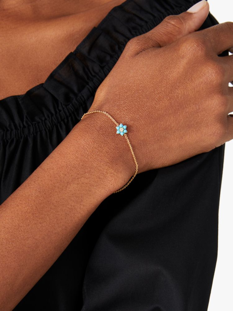 Kate Spade,myosotis flower bracelet,bracelets,