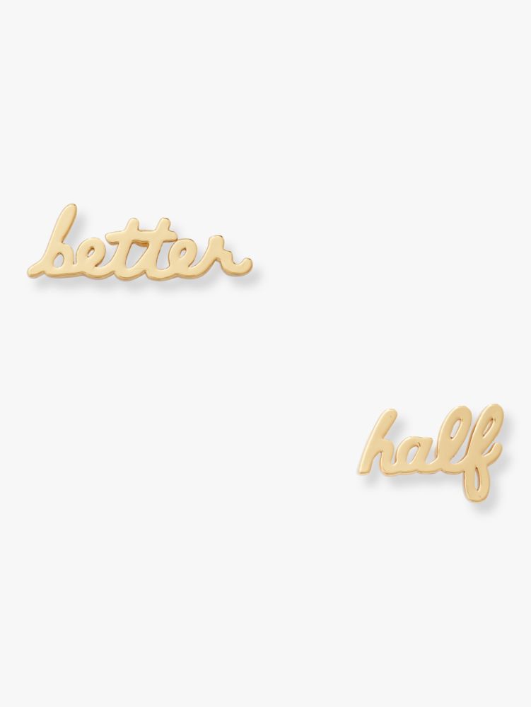 Kate Spade,Say Yes Better Half Studs,