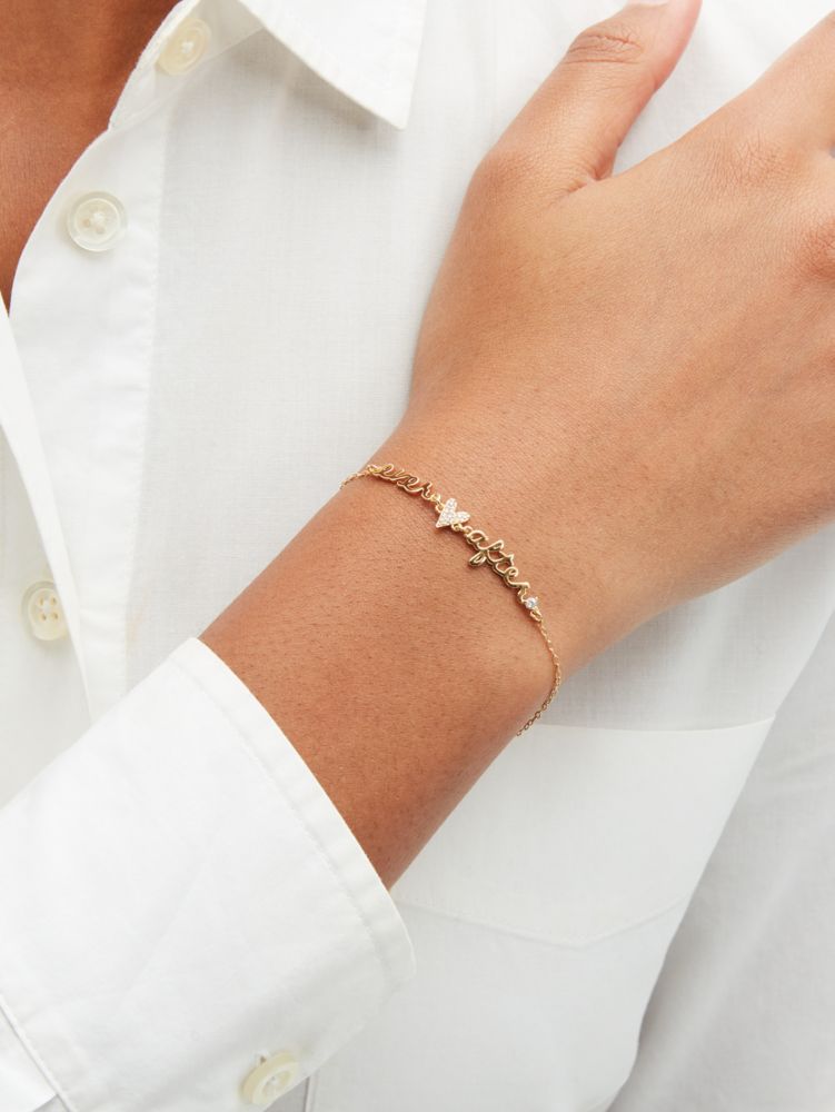 【国内発送】Kate Spade say yes ever after bracelet Say Yes Ever After Bracelet | Kate Spade GB