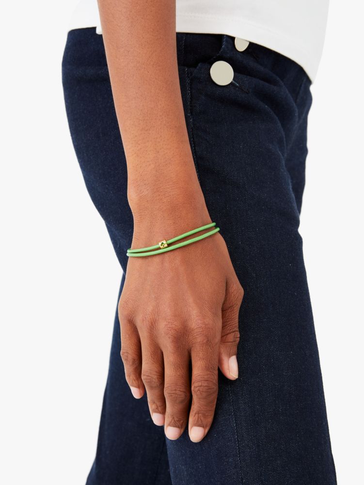 Kate Spade,Wrapped Up Wrap Bracelet,