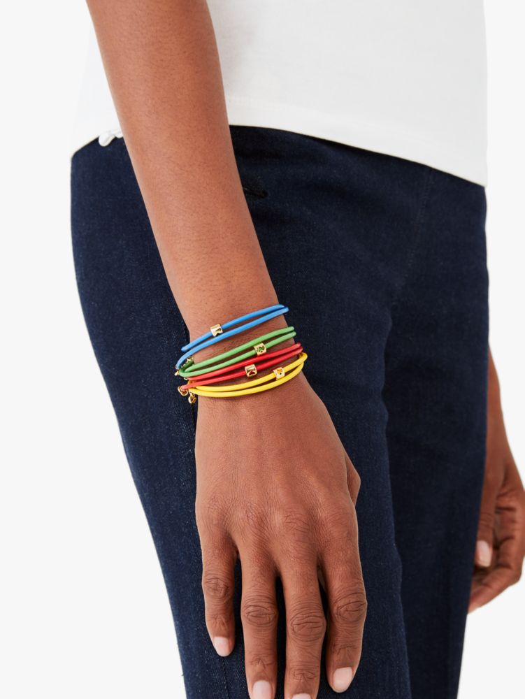 Kate Spade,Wrapped Up Wrap Bracelet,