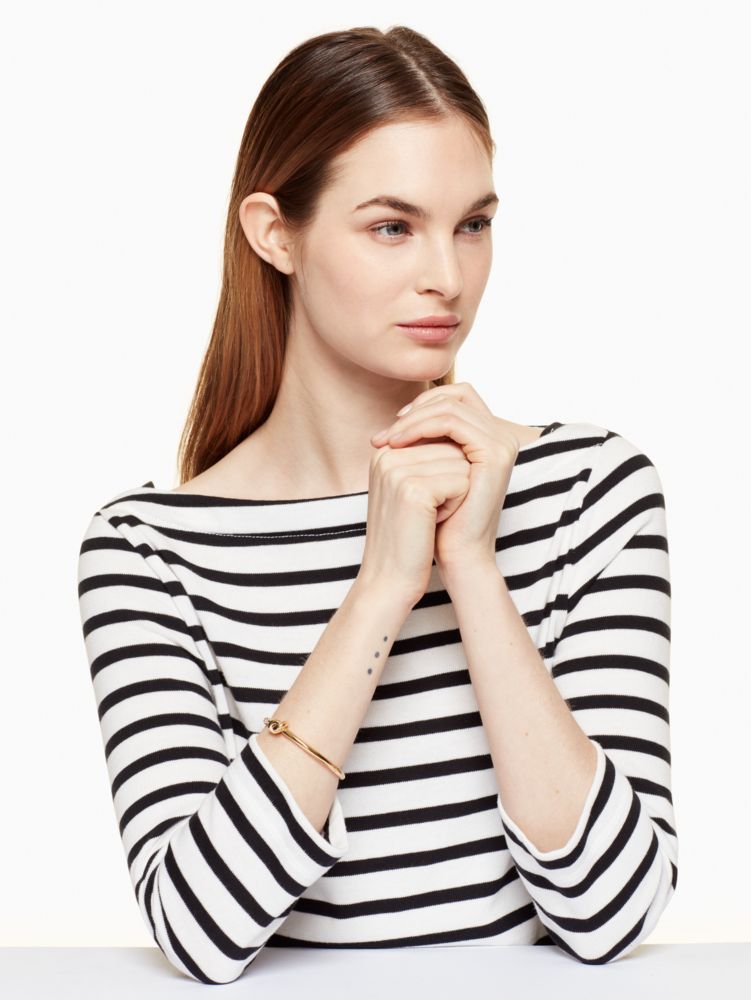 Kate spade sailor's knot shop hinge bangle