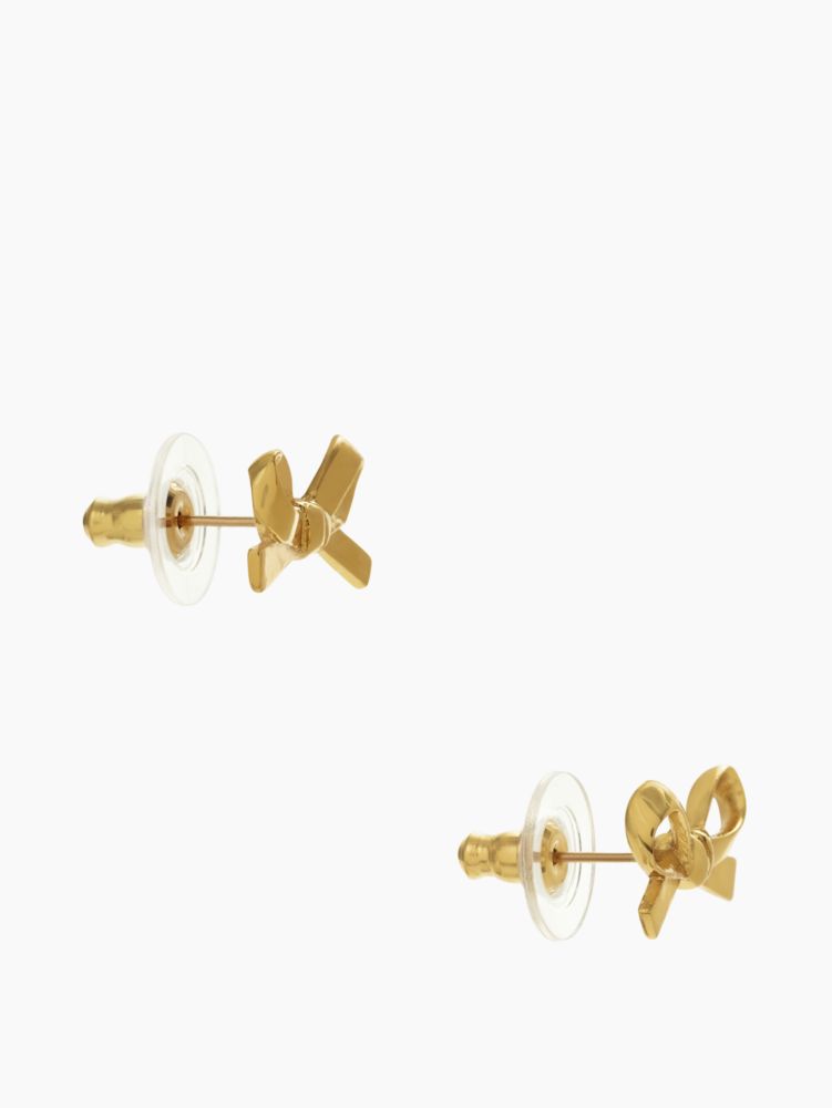 Kate spade skinny on sale mini bow earrings