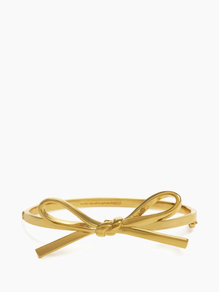 Kate spade bow hot sale bangle bracelet