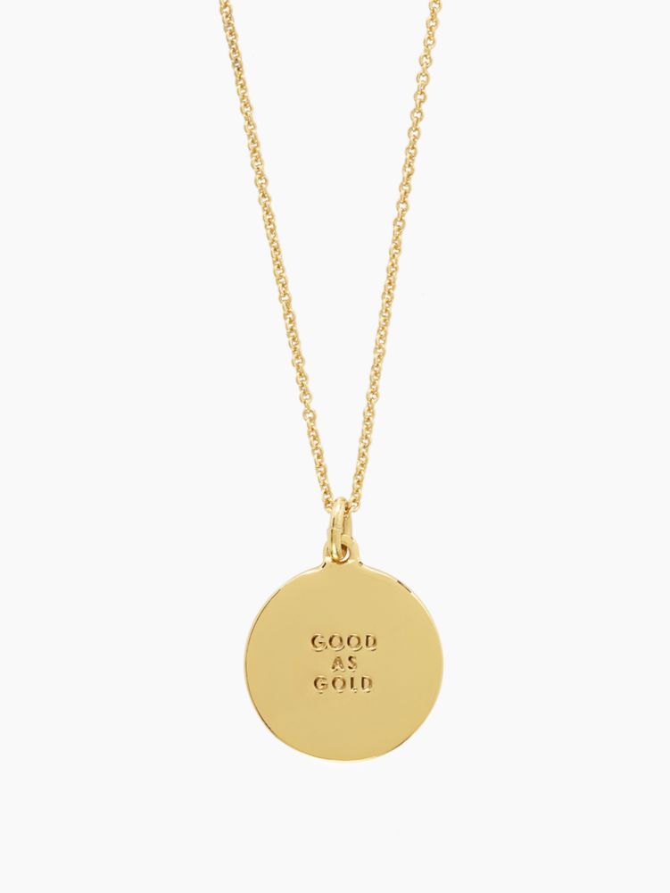 Good As Gold Idiom Pendant, , Product
