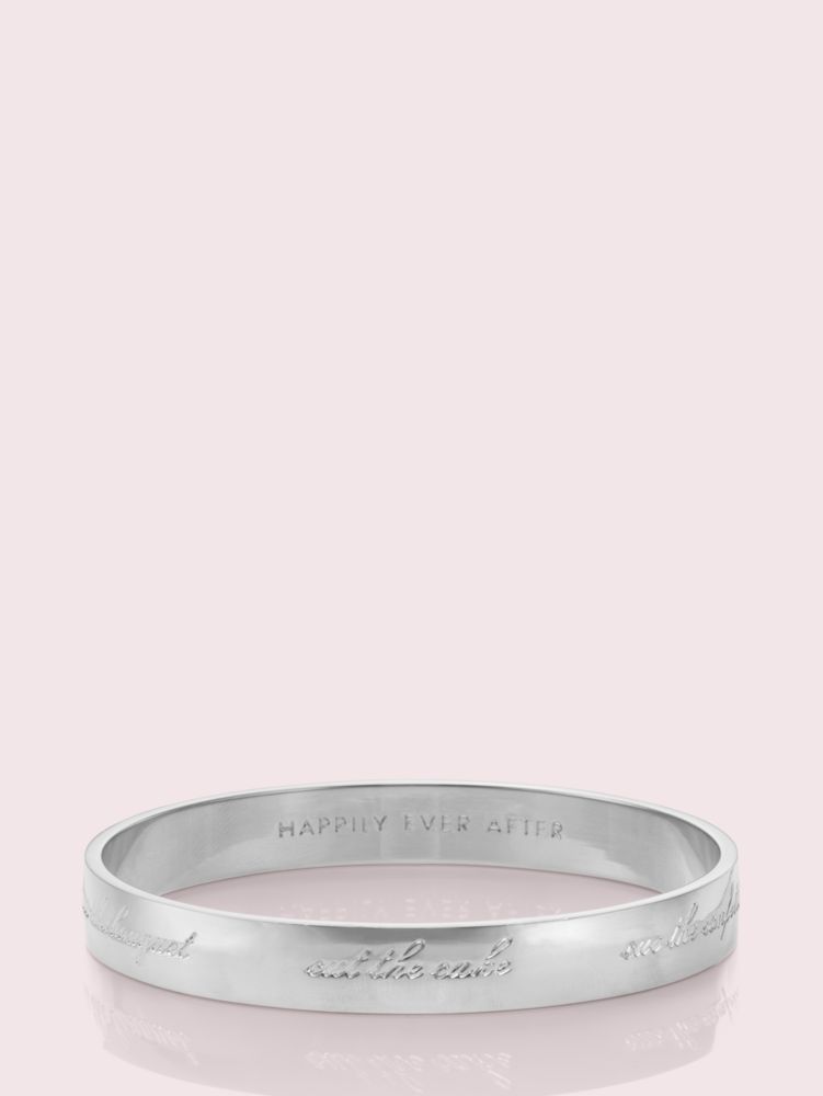 Silver bangle sales kate spade