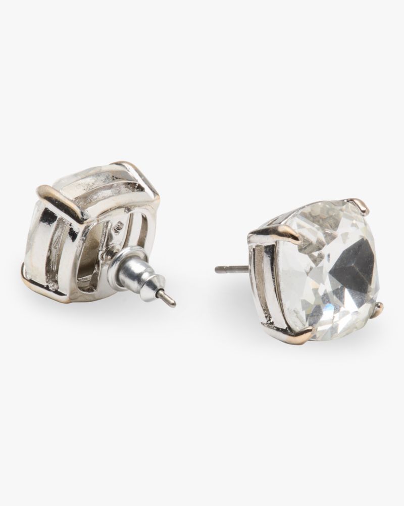 Small square stud on sale earrings