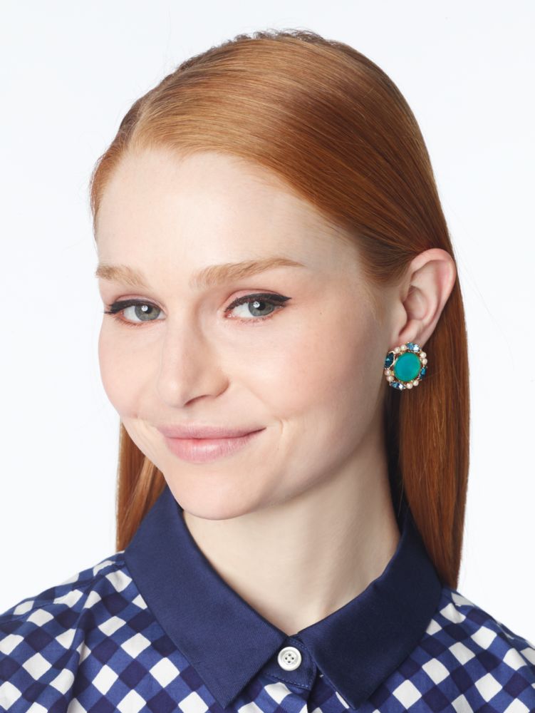 Belle Fleur Large Studs, , Product