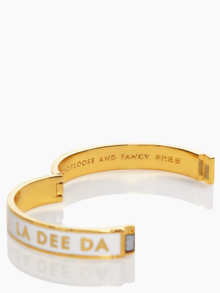 Footloose And Fancy Free Idiom Bangle, , Product