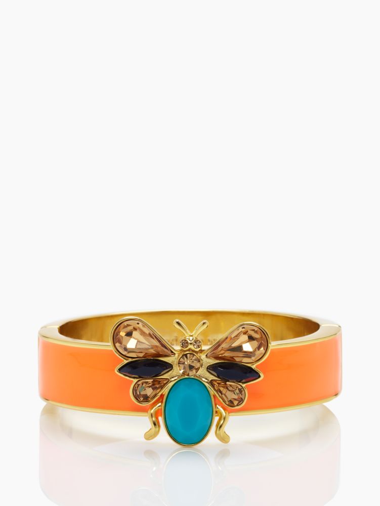 Unwanted Visitors Winged Bug Bangle, , Product
