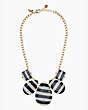 Stripe Setting Statement Necklace, , Product