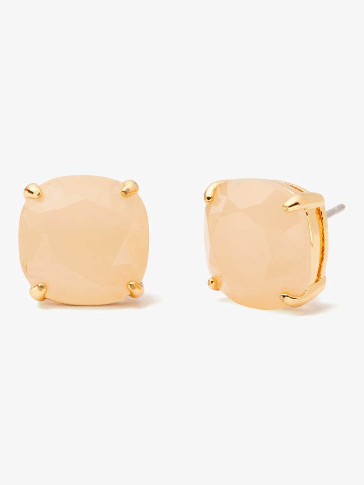 Kate Spade,small square studs,earrings,Light Pink