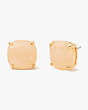 Kate Spade,small square studs,earrings,Light Pink