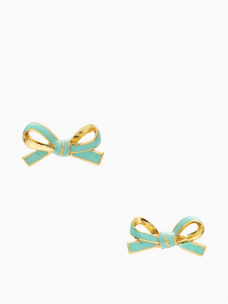 Kate spade skinny on sale mini bow earrings