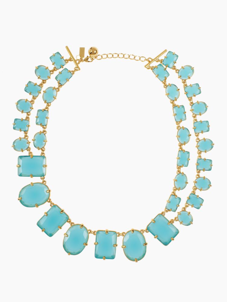 Coated Confetti Short Statement Necklace, , Product