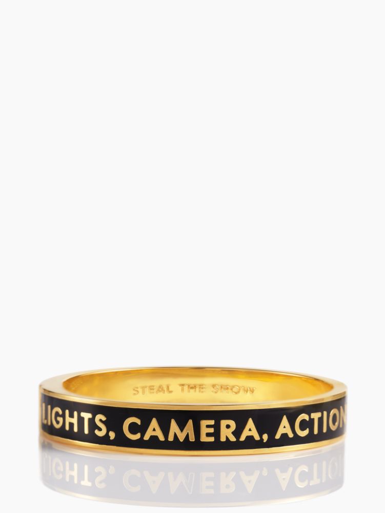Steal The Show Hinged Idiom Bangle, , Product