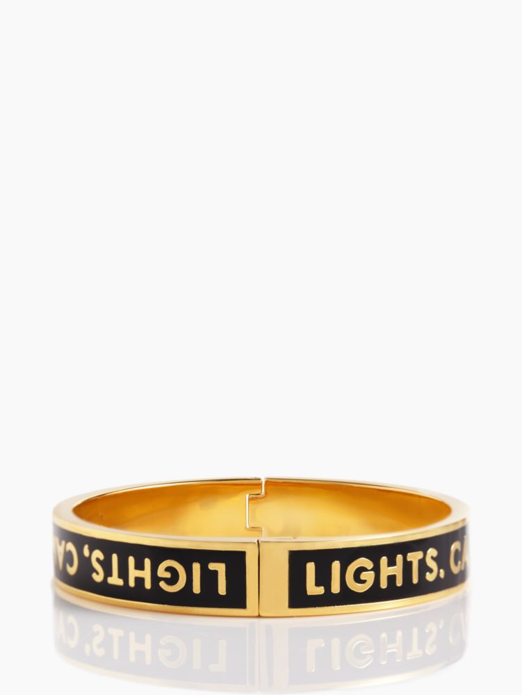 Steal The Show Hinged Idiom Bangle, , Product