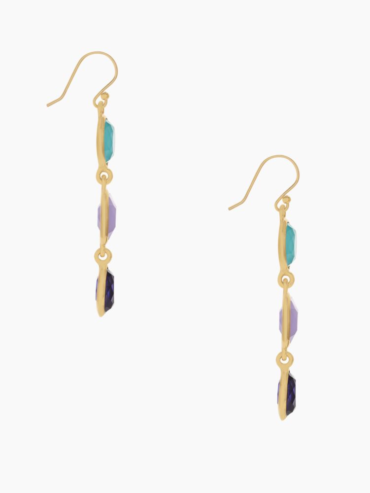 Coated Confetti Linear Earrings, , Product