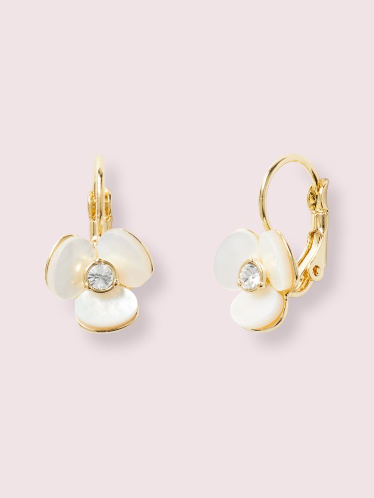 Kate spade disco store pansy earrings