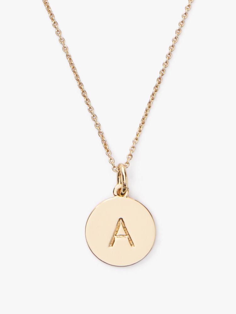 Kate Spade,A initial pendant,Gold