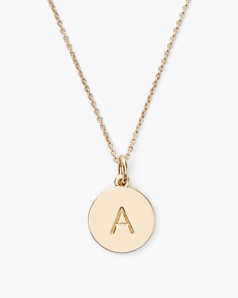 Kate Spade,A initial pendant,Gold