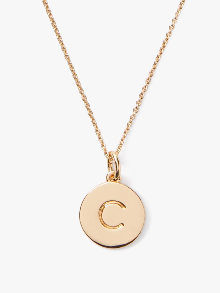 Kate Spade,Initial Pendant,Gold